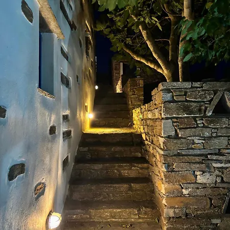 Traditional Stone House - Tarabados Tinos 아파트