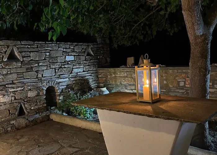 Traditional Stone House - Tarabados Tinos Apartament
