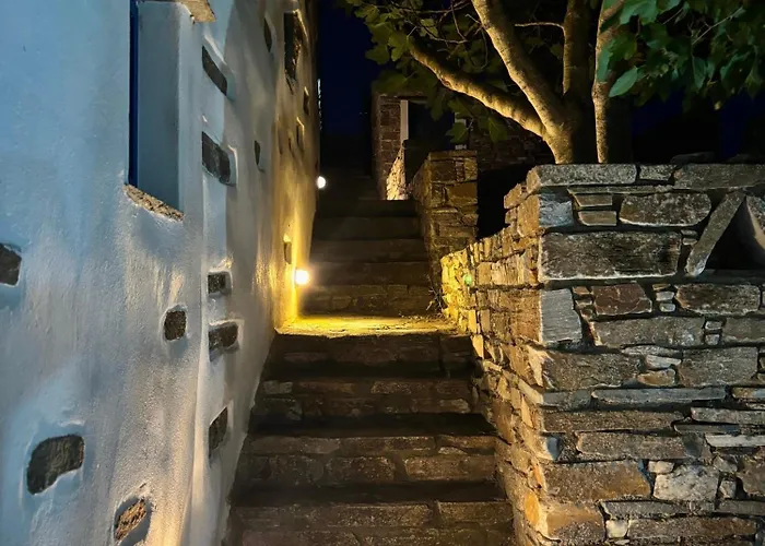 Traditional Stone House - Tarabados Tinos Apartament
